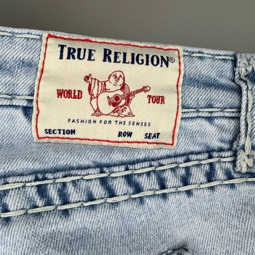 True Religion Jennie Curvy Super T Mid-Rise Skinny Jean Vintage Wash 26 - Picture 3 of 15